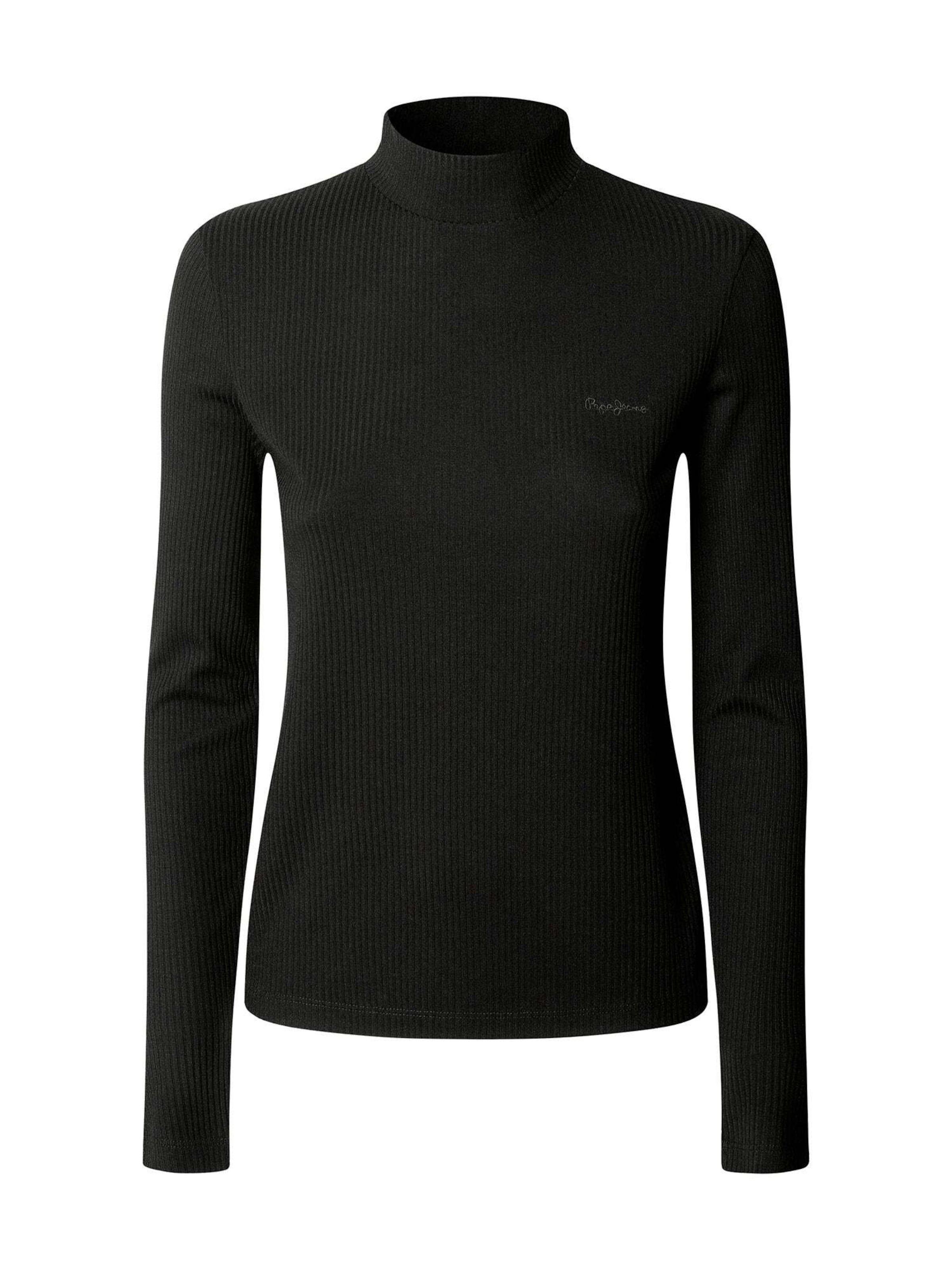 Pepe Jeans Shirt 'Barbara' in Zwart: voorkant