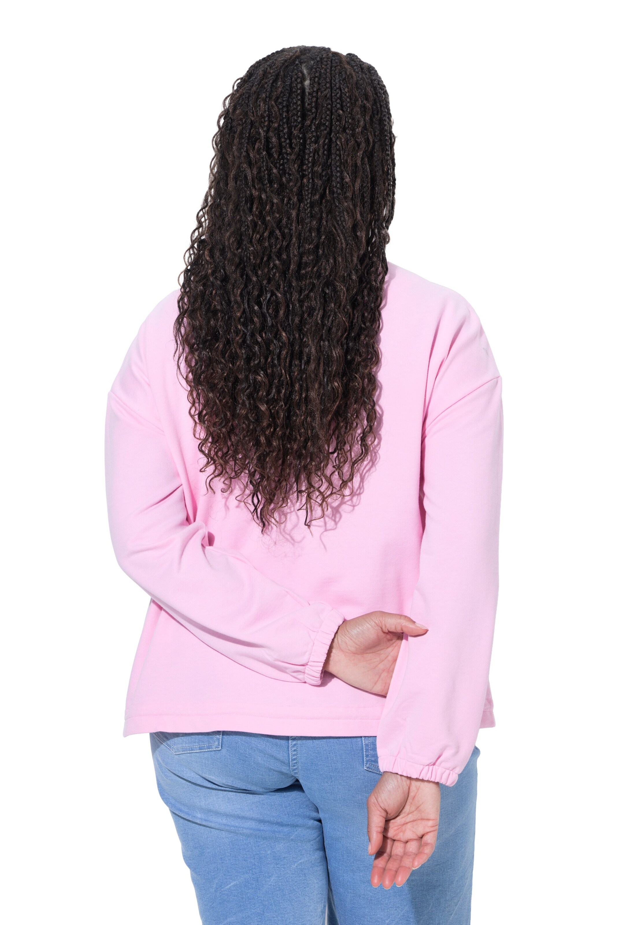 Angel of Style Sweatvest in Roze
