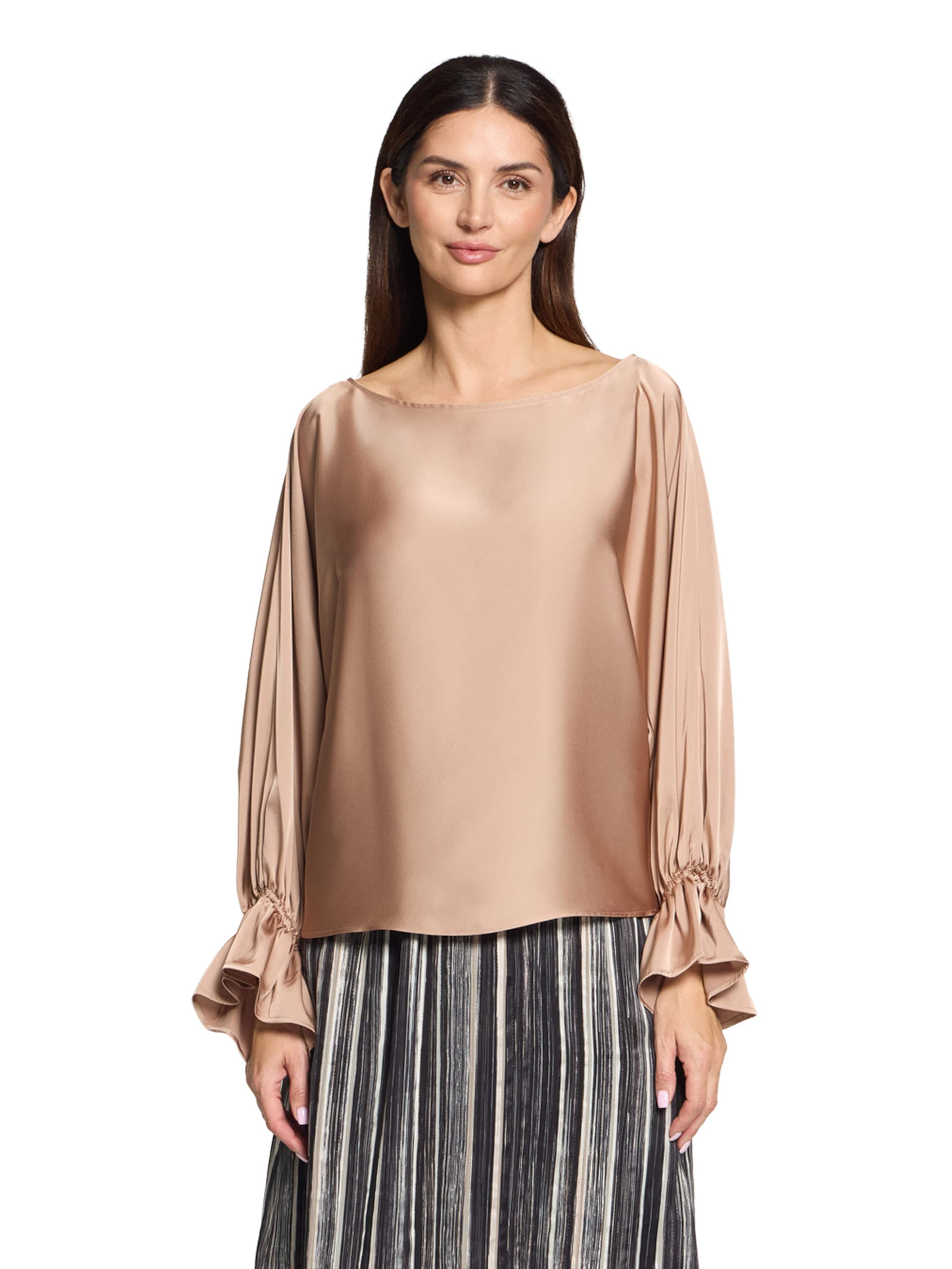 Camicia da donna di Betty Barclay in beige: frontale