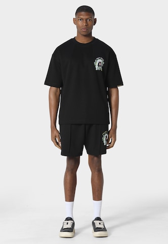 Pas De Monaco Loose fit Pants 'Cascade' in Black