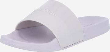 Calvin Klein Mules in Purple: front