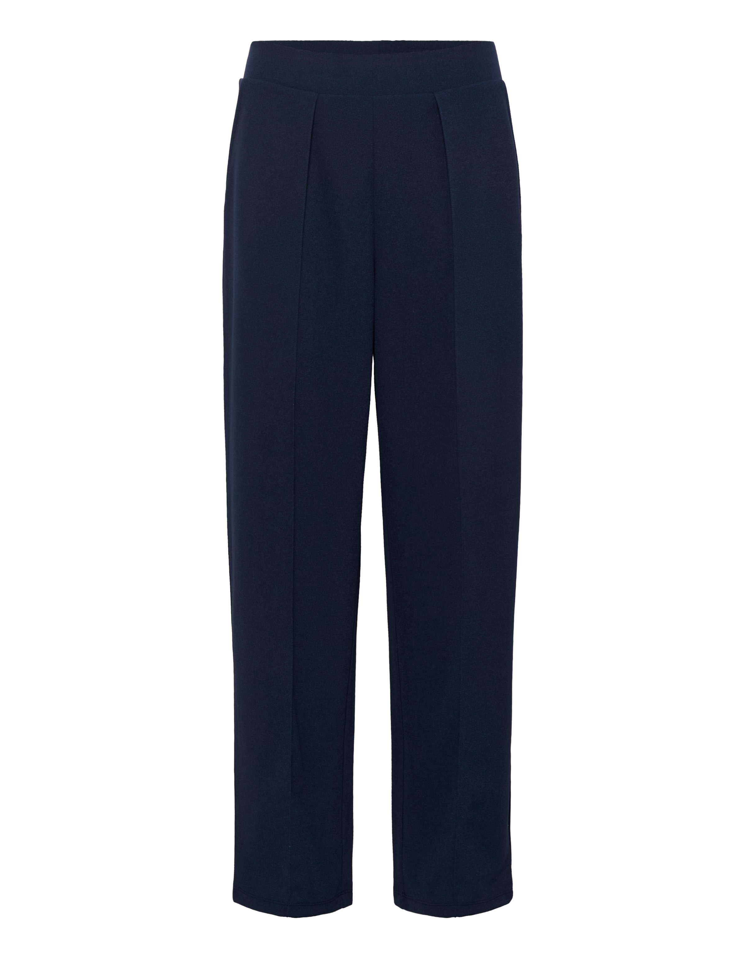 Cream Wide Leg Hose 'CR Siki' in Blau: Vorderseite