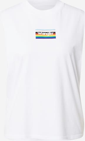 WRANGLER Top in Weiß: predná strana