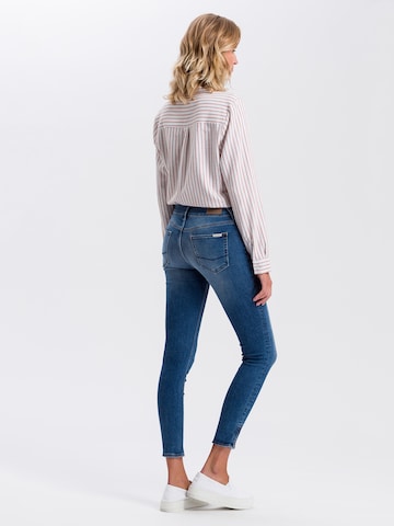 Cross Jeans Skinny Jeans 'Giselle' in Blau