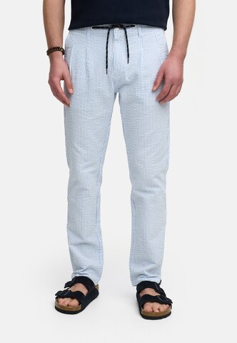 INDICODE JEANS Regular Broek 'Webb' in Blauw: voorkant