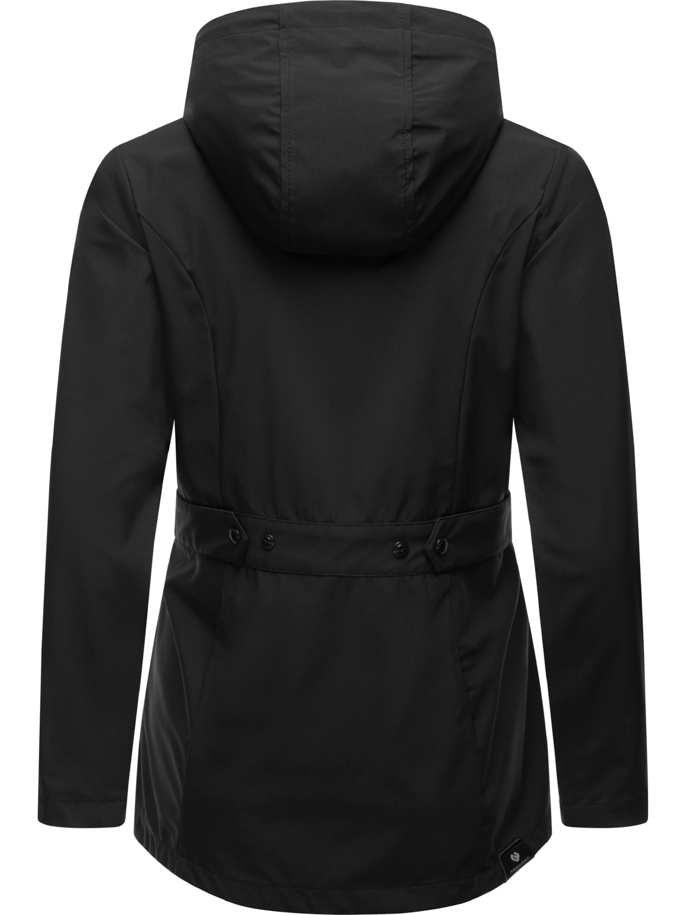 Ragwear Funktionsjacke 'Margge' in Schwarz