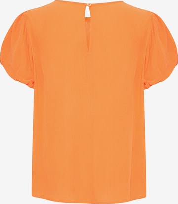 ICHI Blus 'MARRAKECH' i orange