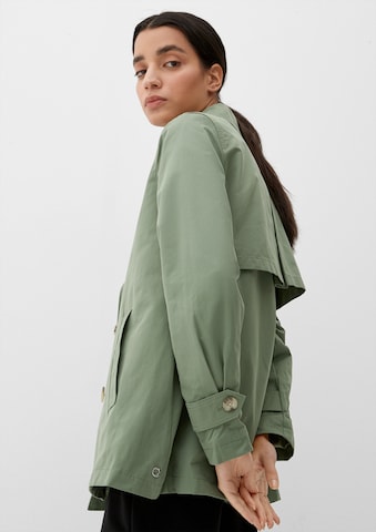 s.Oliver Between-Seasons Coat in Green