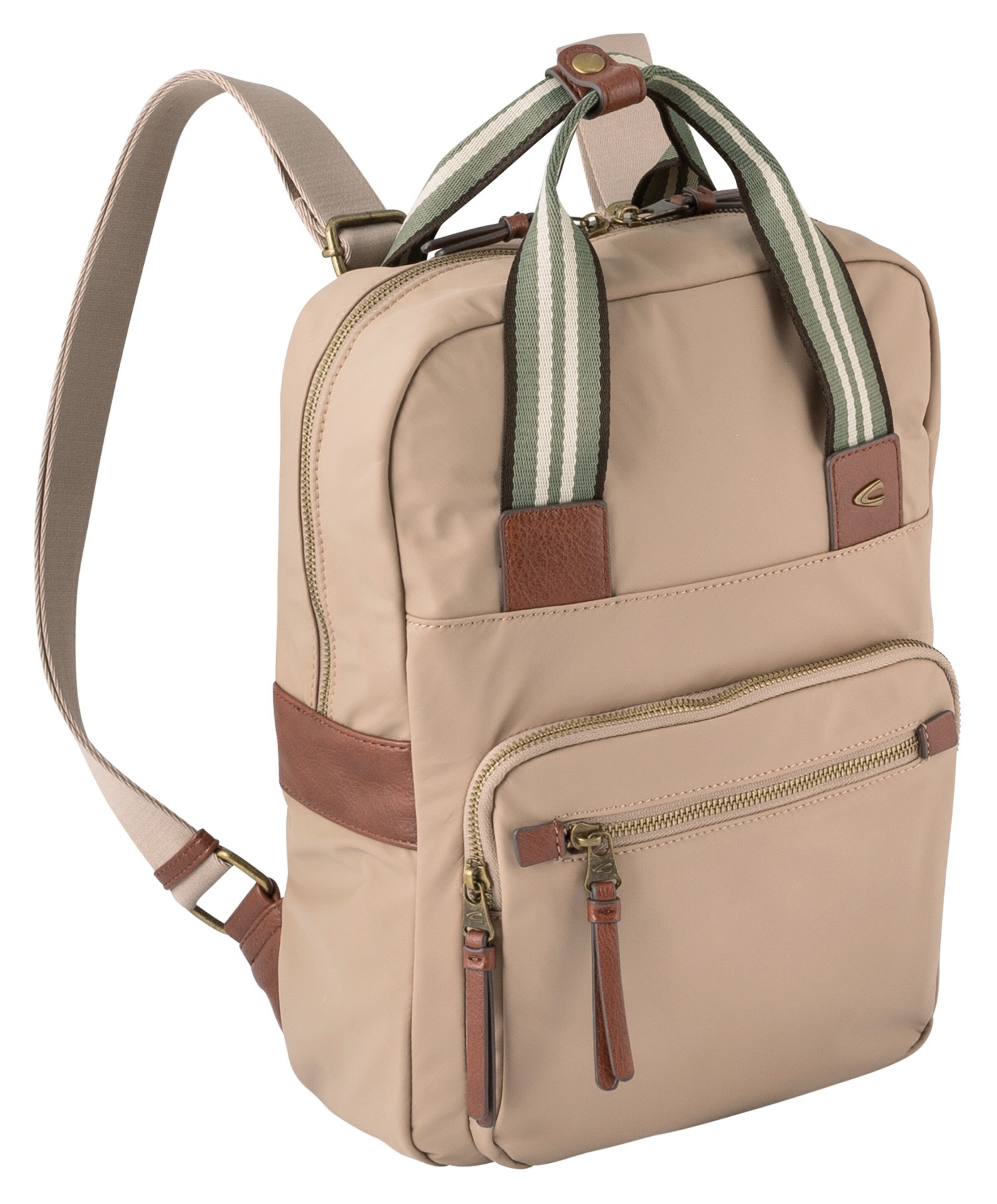 Zaino 'Bari' di CAMEL ACTIVE in beige: frontale