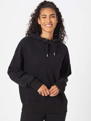 Rich & Royal Sweatshirt in Black: front