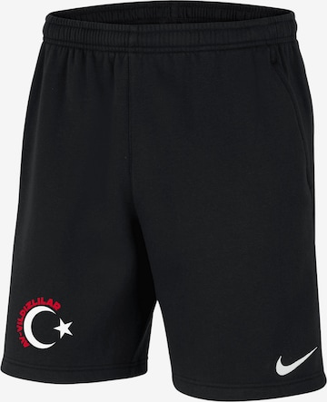 NIKE Regular Urheiluhousut värissä musta: etupuoli