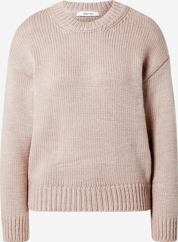 ABOUT YOU Sweater 'Tela' in Pink: front