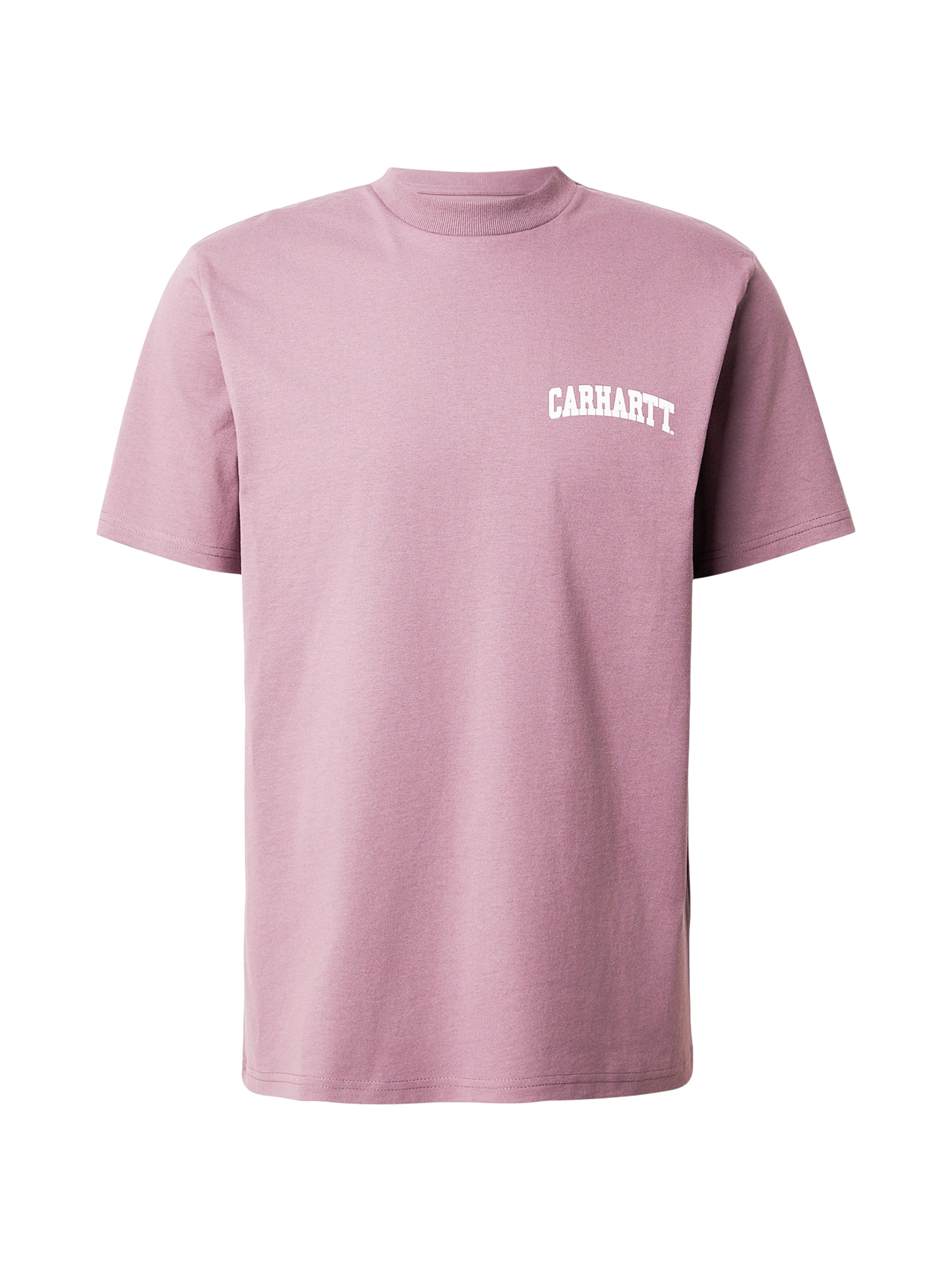 Carhartt WIP Μπλουζάκι 'University Script' σε λιλά: μπροστά