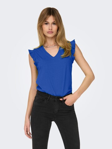 ONLY Shirt 'ONLMAY' in Blue: front