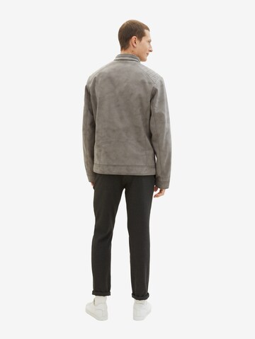 TOM TAILOR Between-Season Jacket in Grey