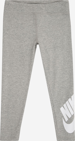 Skinny Leggings 'CLUB' de la Nike Sportswear pe gri: față