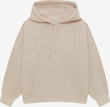 Pull&Bear Trui in Beige: voorkant