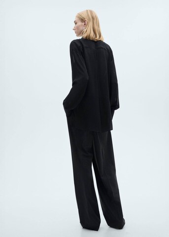 MANGO Wide Leg Hose 'Tom' in Grau