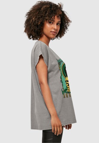 ABSOLUTE CULT Shirt 'Aquaman - Trident' in Grijs