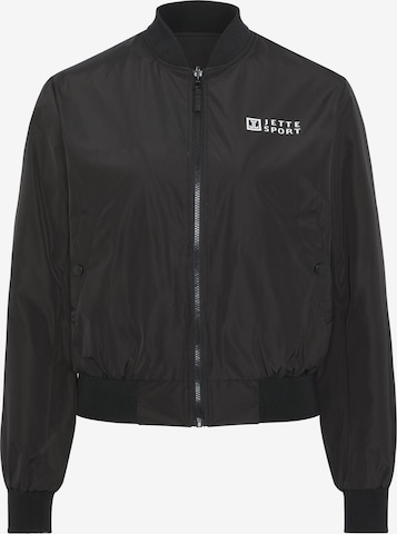 Jette Sport Between-Season Jacket in Black: front