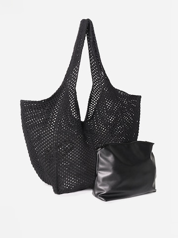 KOROSHI Shopper i sort