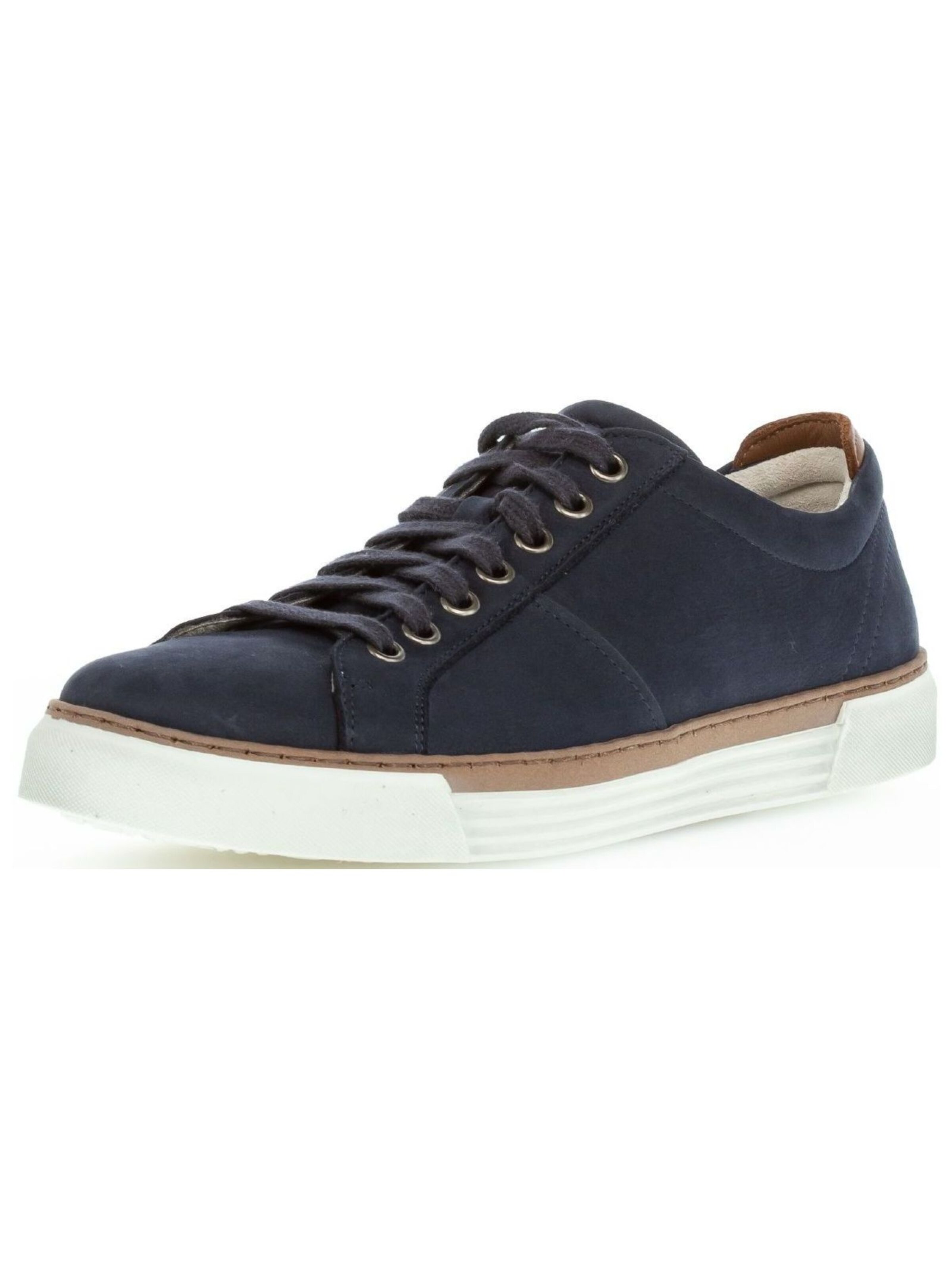 Baskets basses Pius Gabor en bleu : devant
