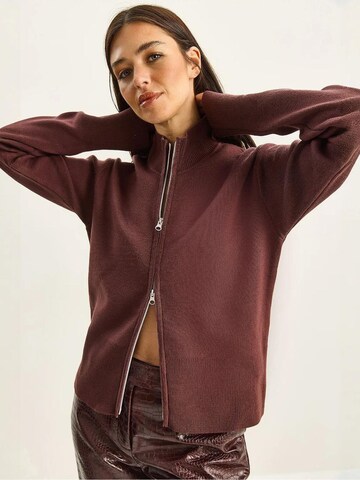 Bianco Lucci - Casaco de malha em vermelho