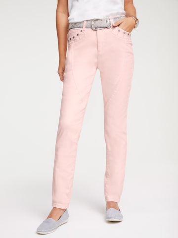 heine Regular Jeans 'Belena' in Pink: predná strana