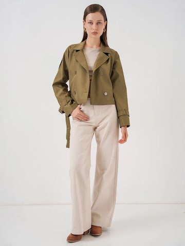 Manteau mi-saison Bigdart en vert