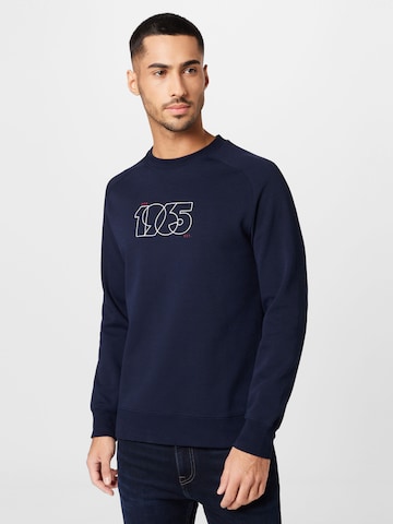 UNITED COLORS OF BENETTON Sweatshirt in Blauw: voorkant