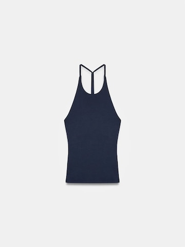 Dilvin Top in Blue: front