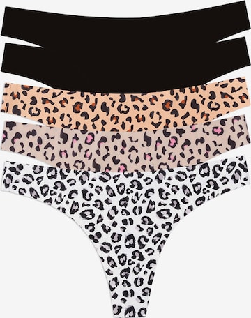 Occulto Tanga 'Seamless Ravenna' in Beige: Vorderseite