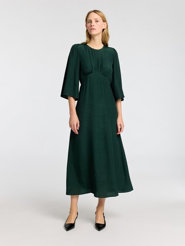 Robe SELECTED FEMME en vert : devant