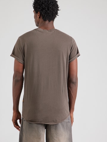 G-STAR Póló 'Lash' - barna