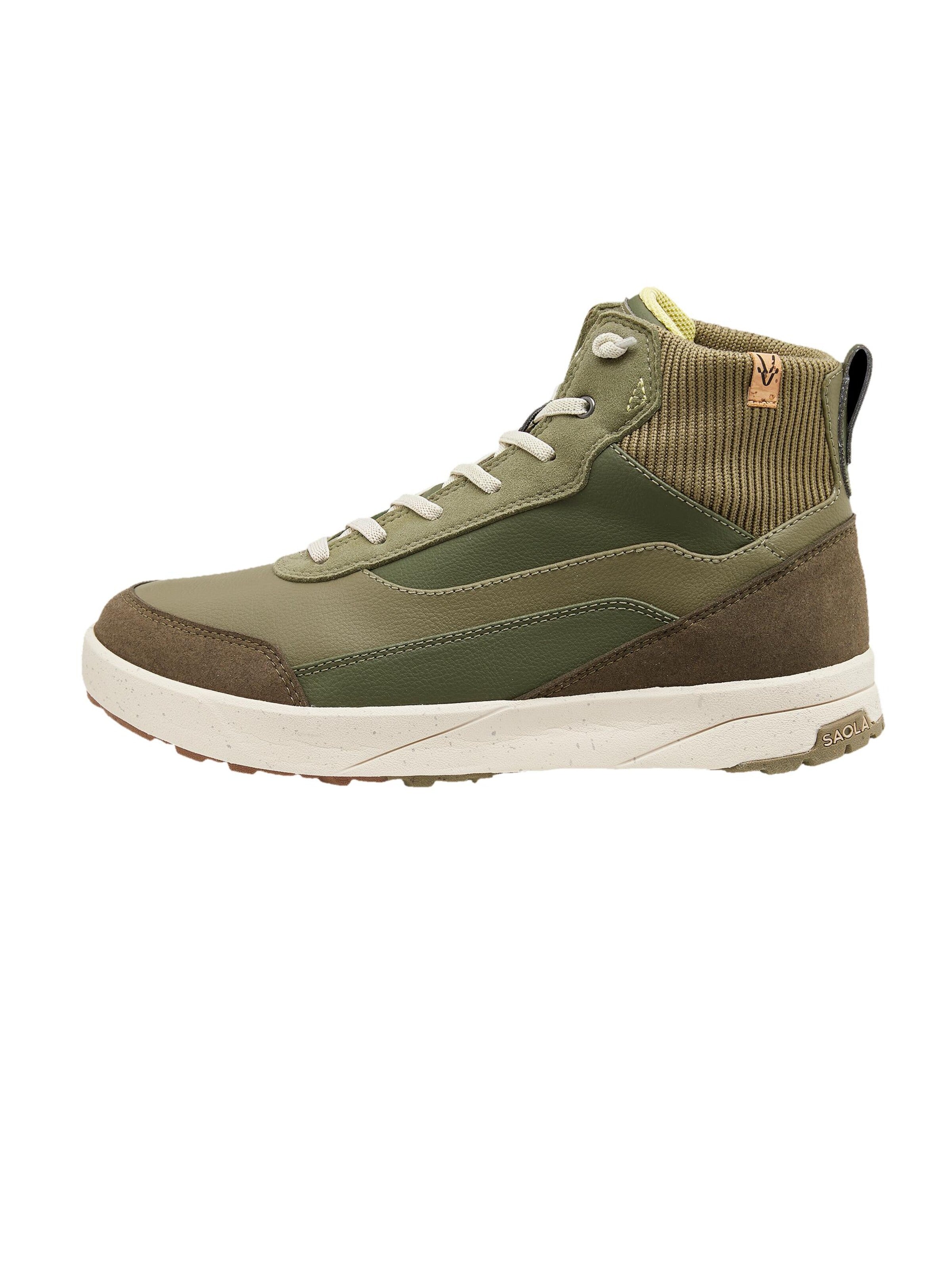 SAOLA Sneaker high 'Quito Mid Waterproof W Olive'‌‌‌‌ in Grün