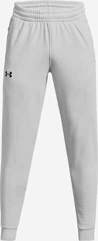 UNDER ARMOUR Sports trousers in Grey: front