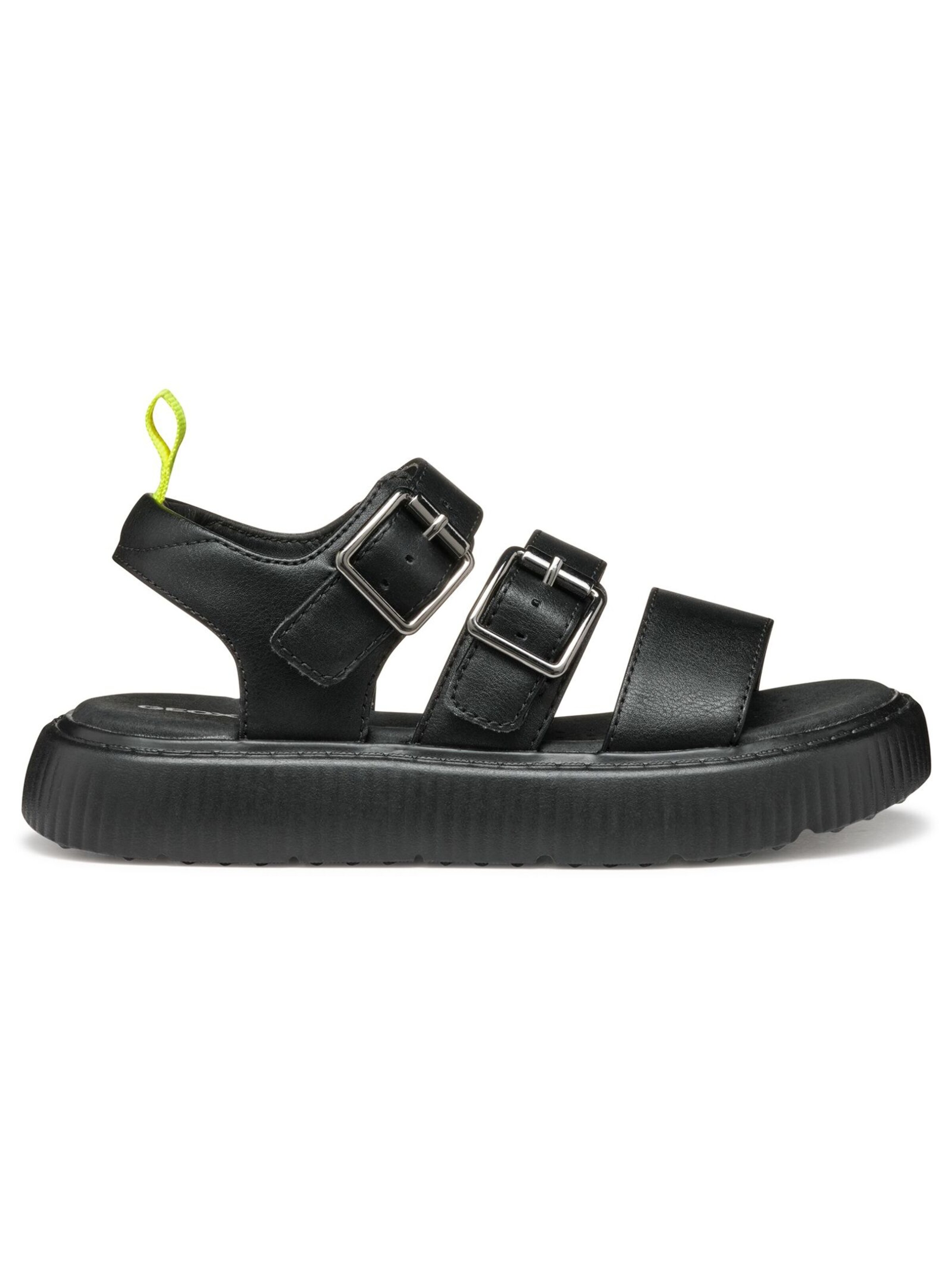 GEOX Sandale in Schwarz