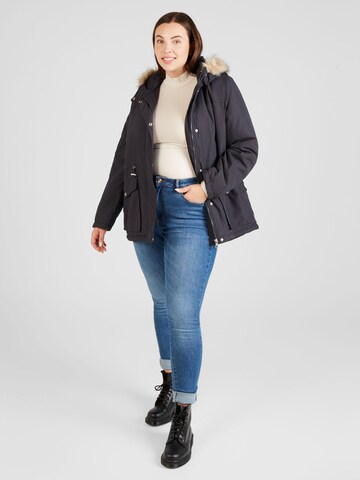 ONLY Carmakoma Jacke 'LUCIA' in Grau