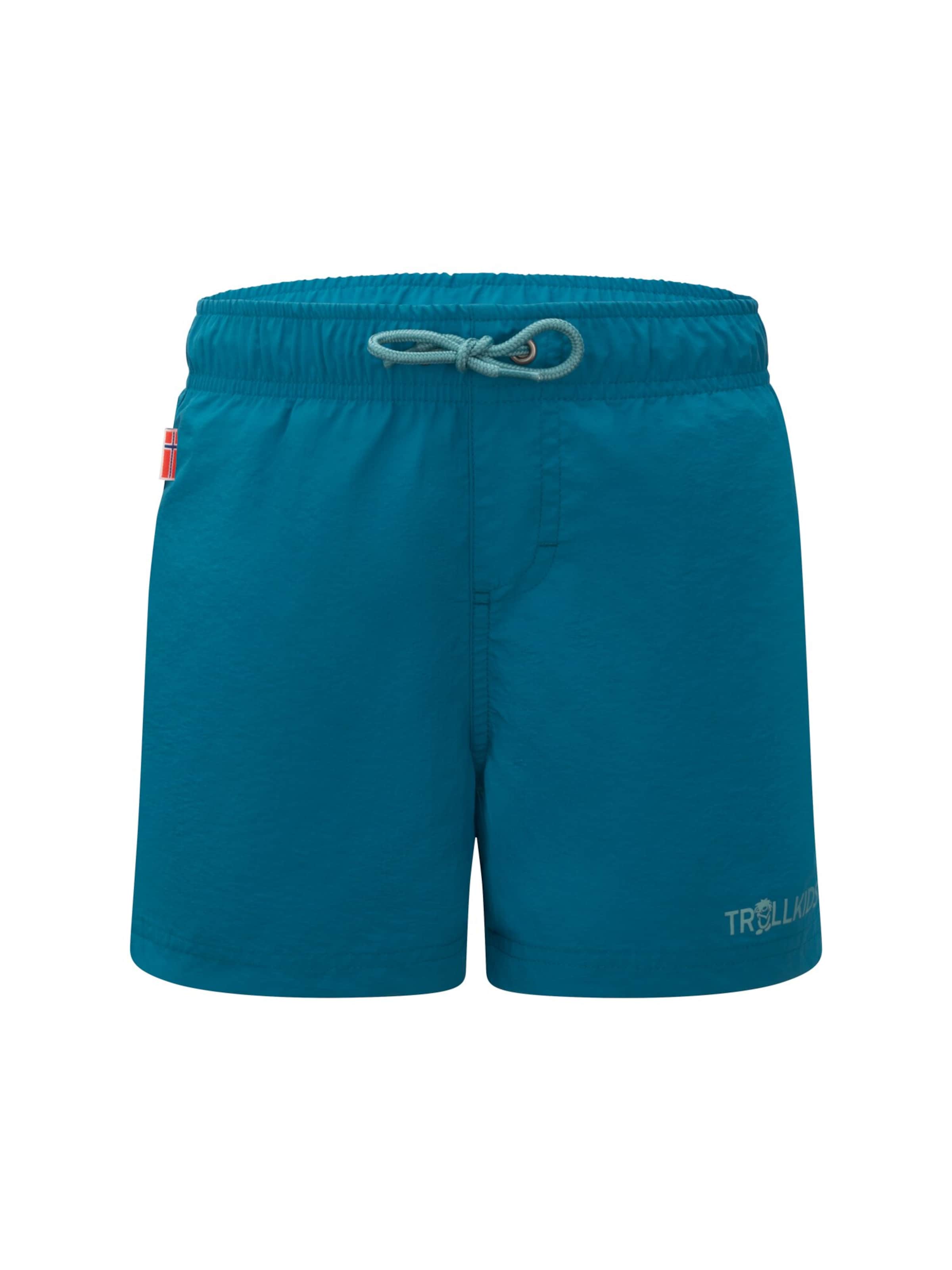TROLLKIDS Board Shorts in Blue: front