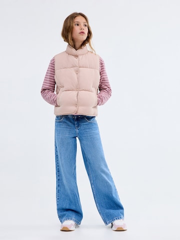MANGO KIDS Väst i rosa