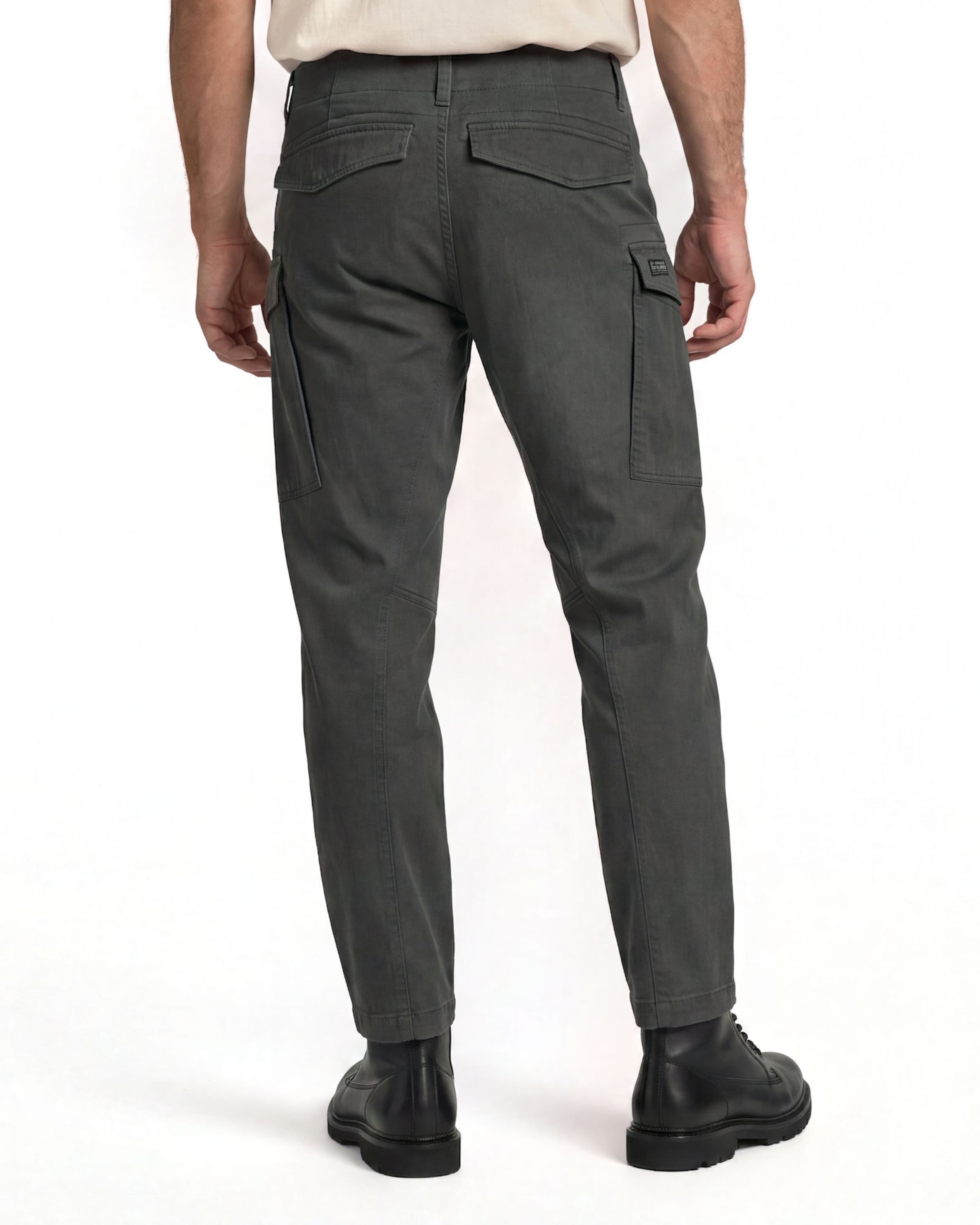 G-STAR Tapered O 5 pockets-Army pant ' ' in Grau: Vorderseite