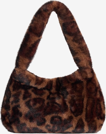 BershkaTorba za na rame - crna boja: prednji dio