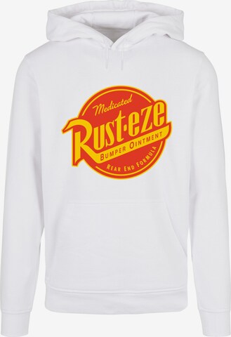 ABSOLUTE CULT Sweatshirt 'Cars - Rust-eze' in Wit: voorkant
