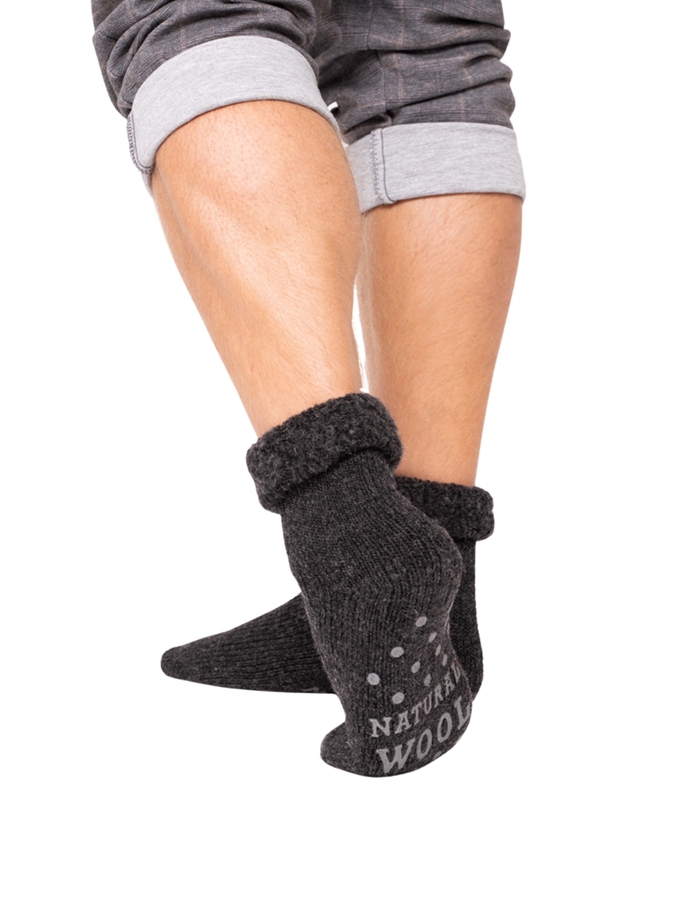 HomeOfSocks Socken 'HOS809'‌‌ in Grau