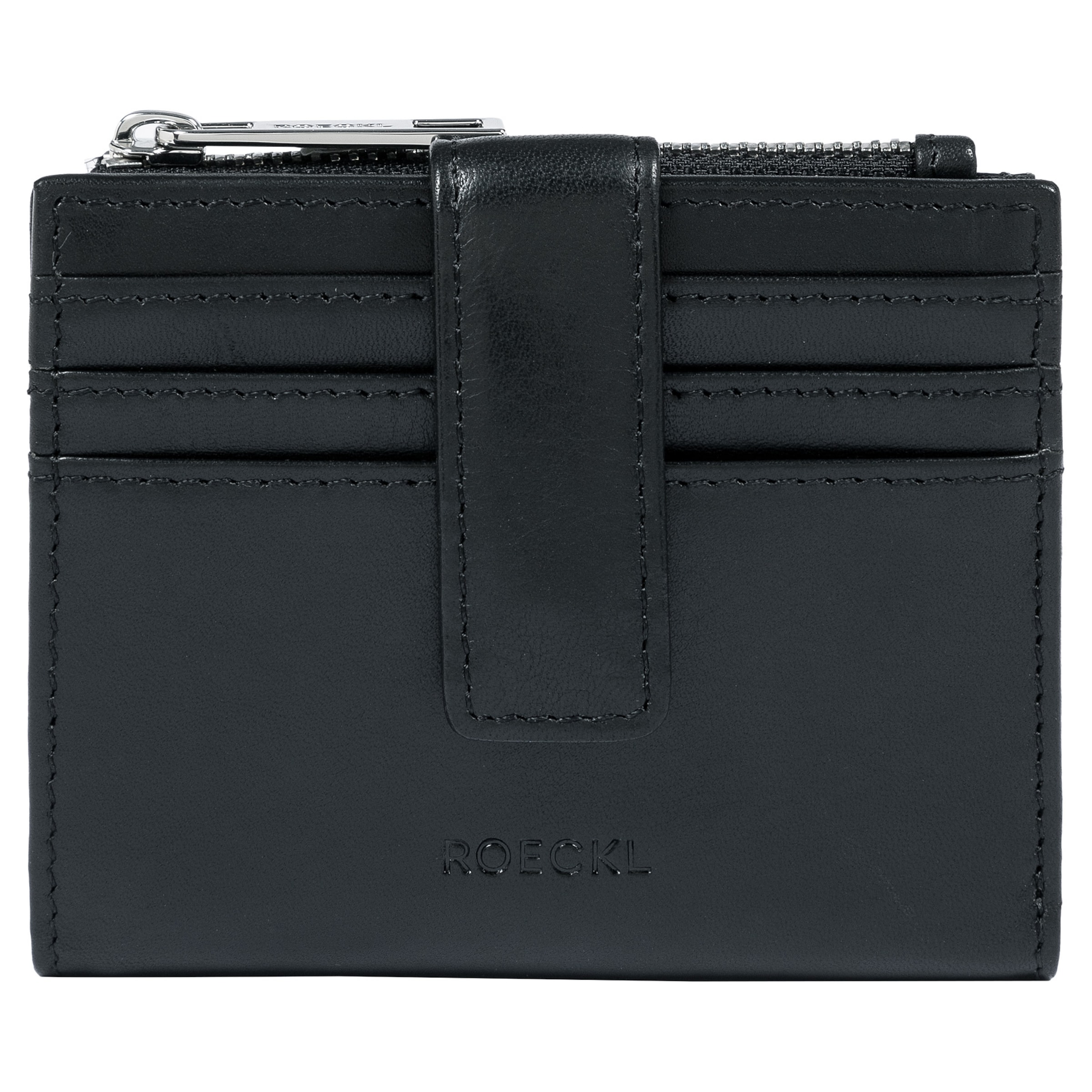 Roeckl Portemonnee 'ED' in Zwart: voorkant