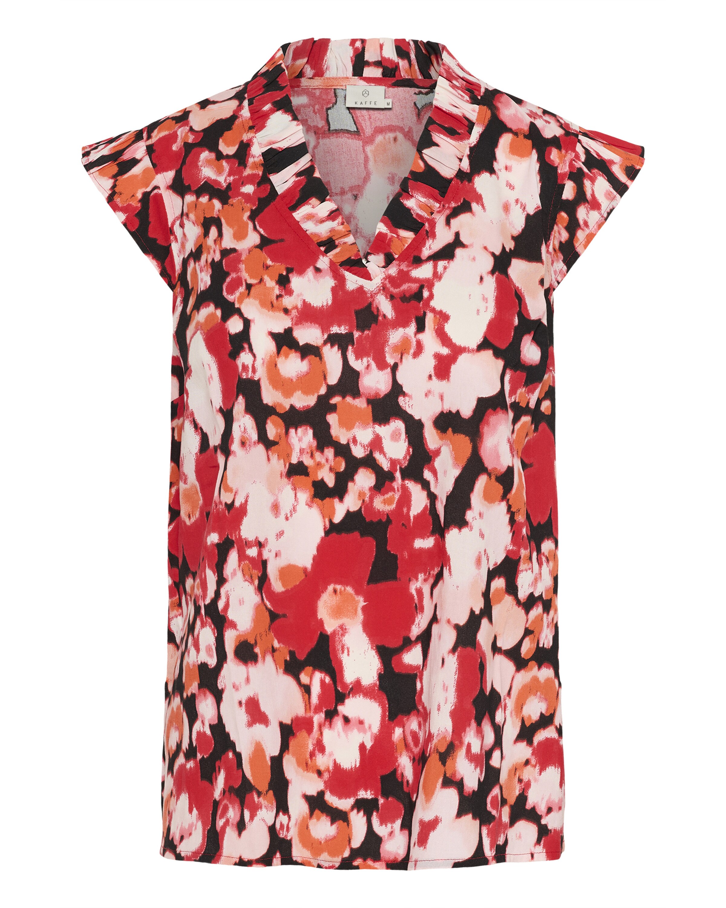 Kaffe Bluse 'KAIssa' in Rot: Vorderseite