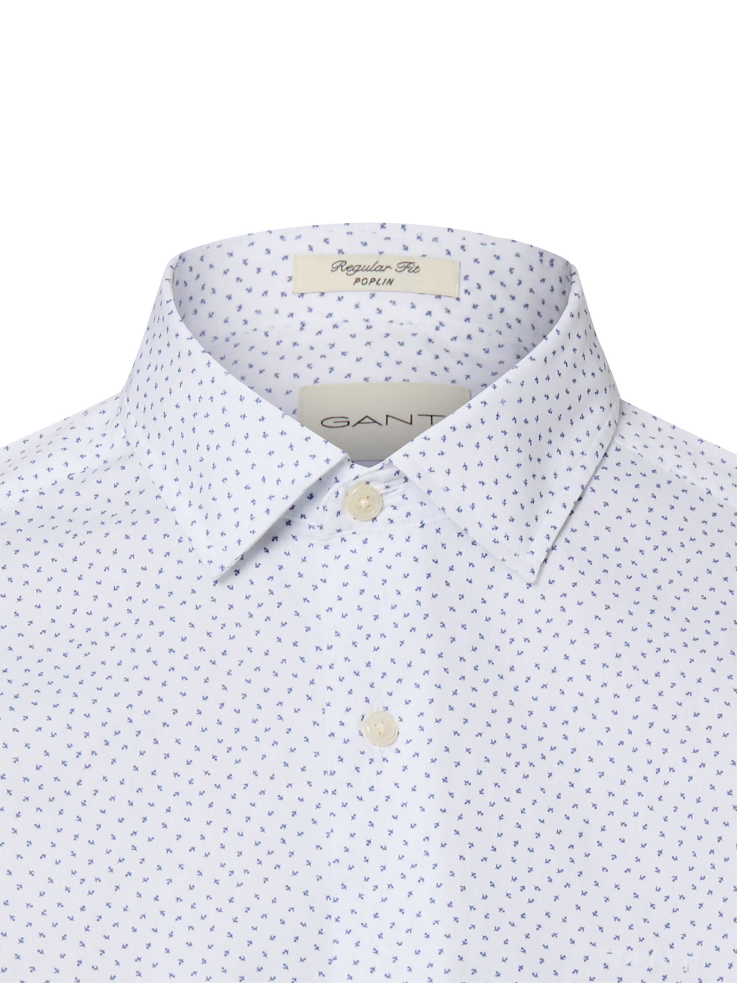 GANT Regular fit Overhemd in Wit