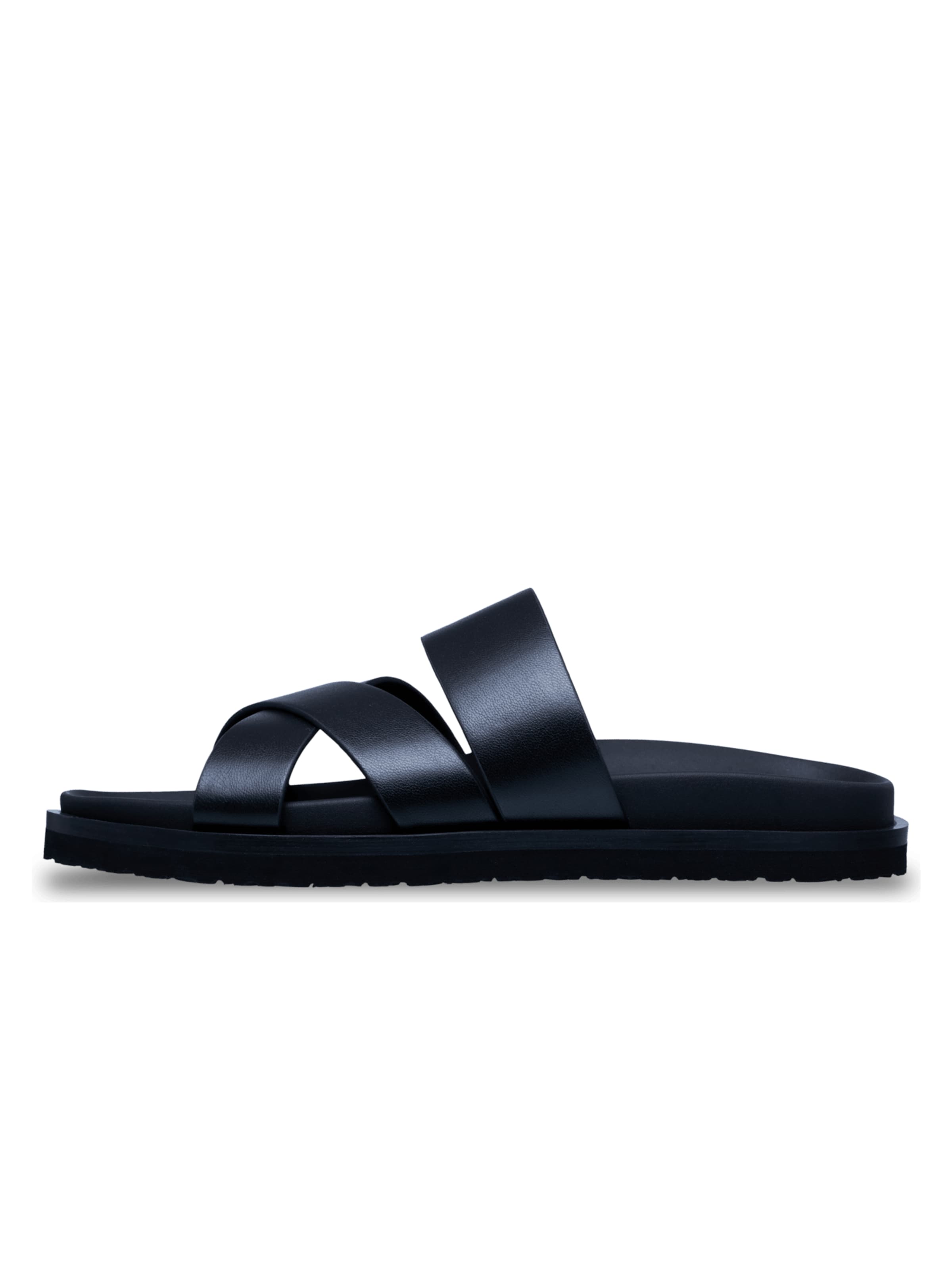 ROXY Mules 'Zaho' in Black: front