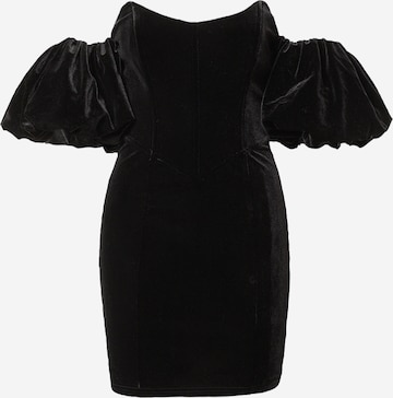 Nasty Gal Коктейльное платье в Черный: спереди