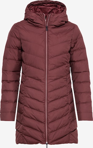 VAUDE Outdoormantel 'Annecy' in Rood: voorkant